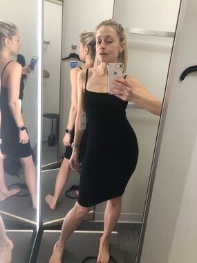 Black Strappy Leith Bodycon Dress